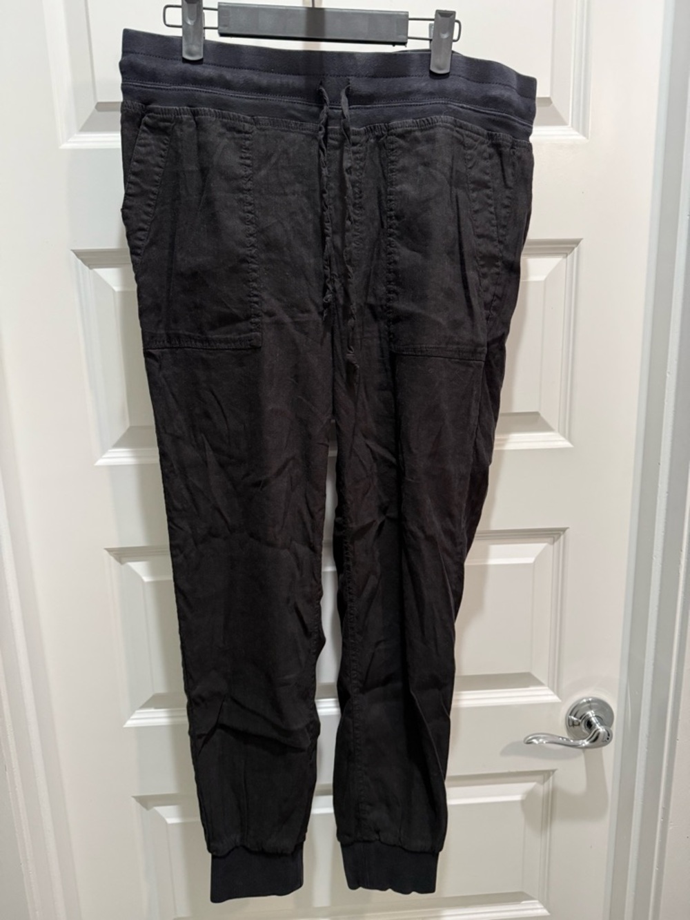Kut from the Kloth Black Drawstring Joggers